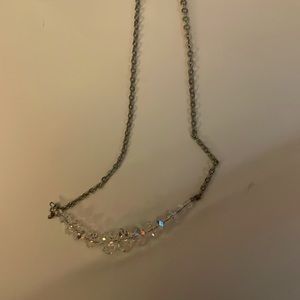 Kirk’s Folly Silvertone  Carrie necklace